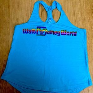 Disney Park Authentic Rainbow Tank